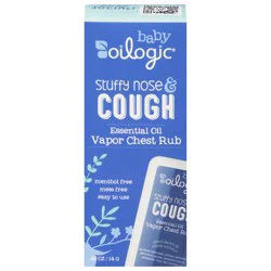 Oilogic Baby Vapor Chest Rub Essential Oil Stuffy Nose & Cough 0.49 oz