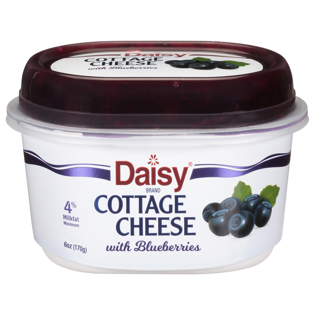 slide 1 of 1, Daisy Single Serve Cottage Cheese with Blueberries, 5.3 oz