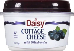 Daisy Cottage Cheese, with Blueberries, 4% Milkfat Minimum