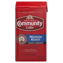 Community Coffee Coffee, Ground, Medium Roast
