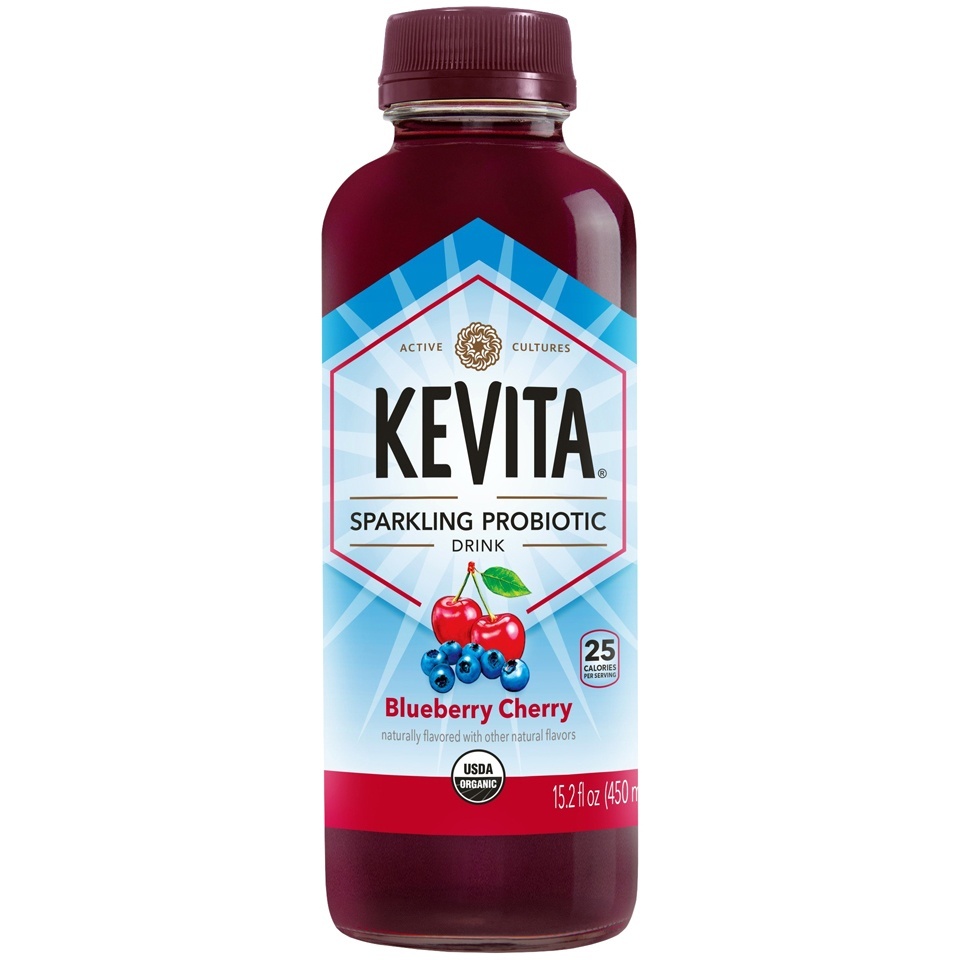 slide 1 of 3, KeVita Blueberry Cherry Probiotic Drink - 15.2 fl oz, 15.2 fl oz