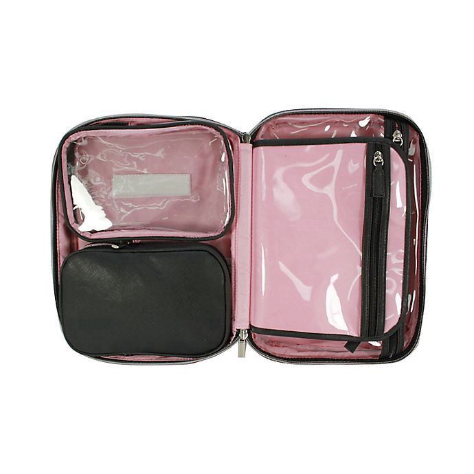 slide 2 of 3, StyleWurks Weekender Cosmetics Bag with Removable Pods, 1 ct