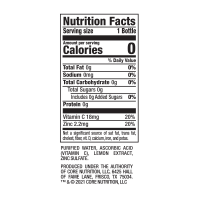 slide 9 of 10, CORE Hydration+ Immunity, Lemon Extract Nutrient Enhanced Water with Vitamin C and Zinc Bottle, 23.9 fl oz