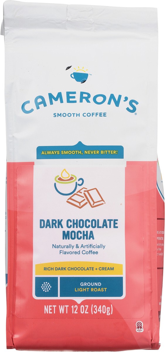 slide 7 of 9, Cameron's Light Roast Ground Dark Chocolate Mocha Coffee 12 oz, 12 oz