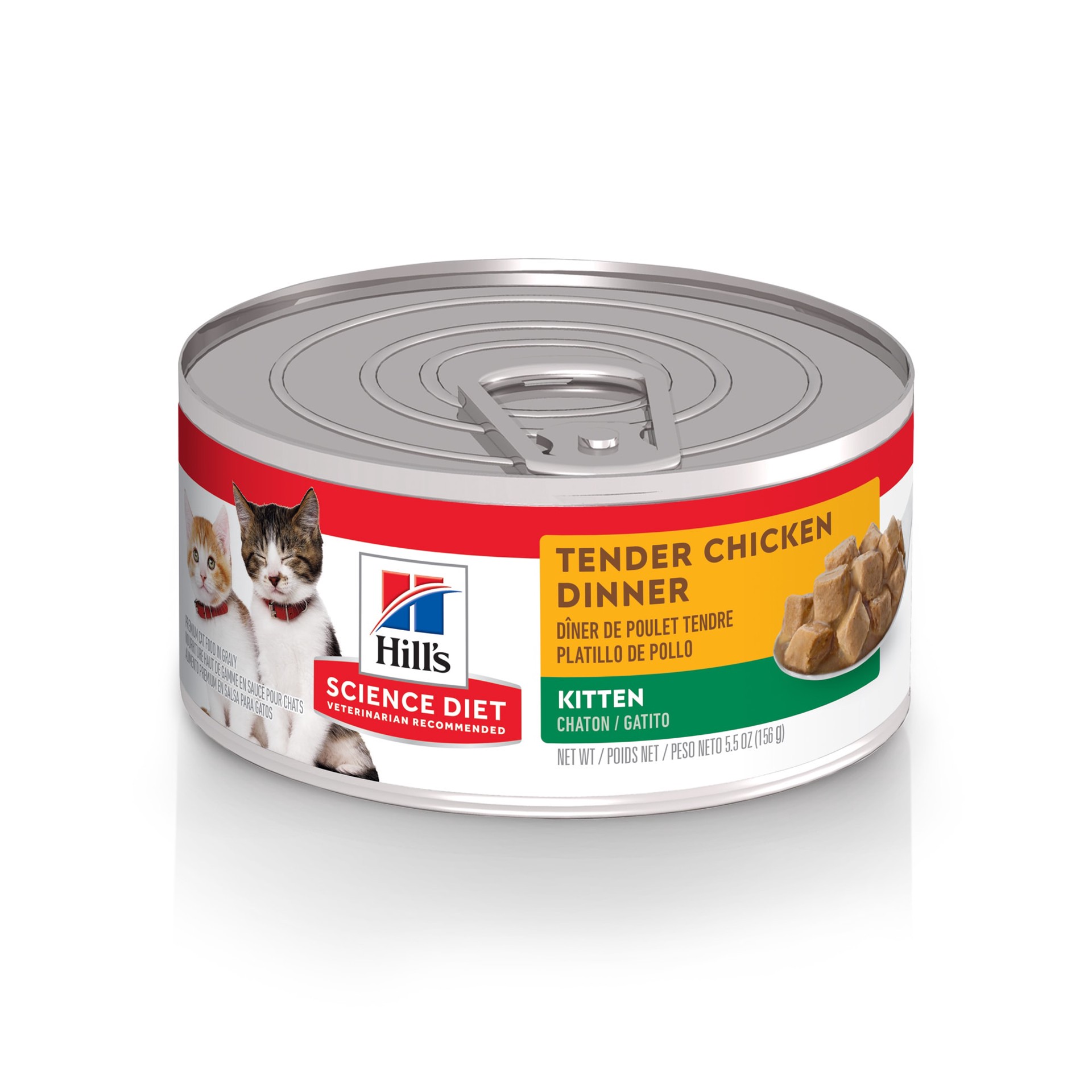 slide 1 of 1, Hill's Science Diet Tender Chicken Dinner Canned Kitten Food, 5.5 oz