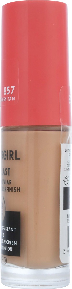 slide 4 of 12, Covergirl Outlast SPF 18 Golden Tan 857 Liquid Foundation 1 fl oz, 1 oz