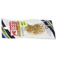 slide 4 of 29, Best Gold Aberdeen Size 6 Hook Pack, 50 ct