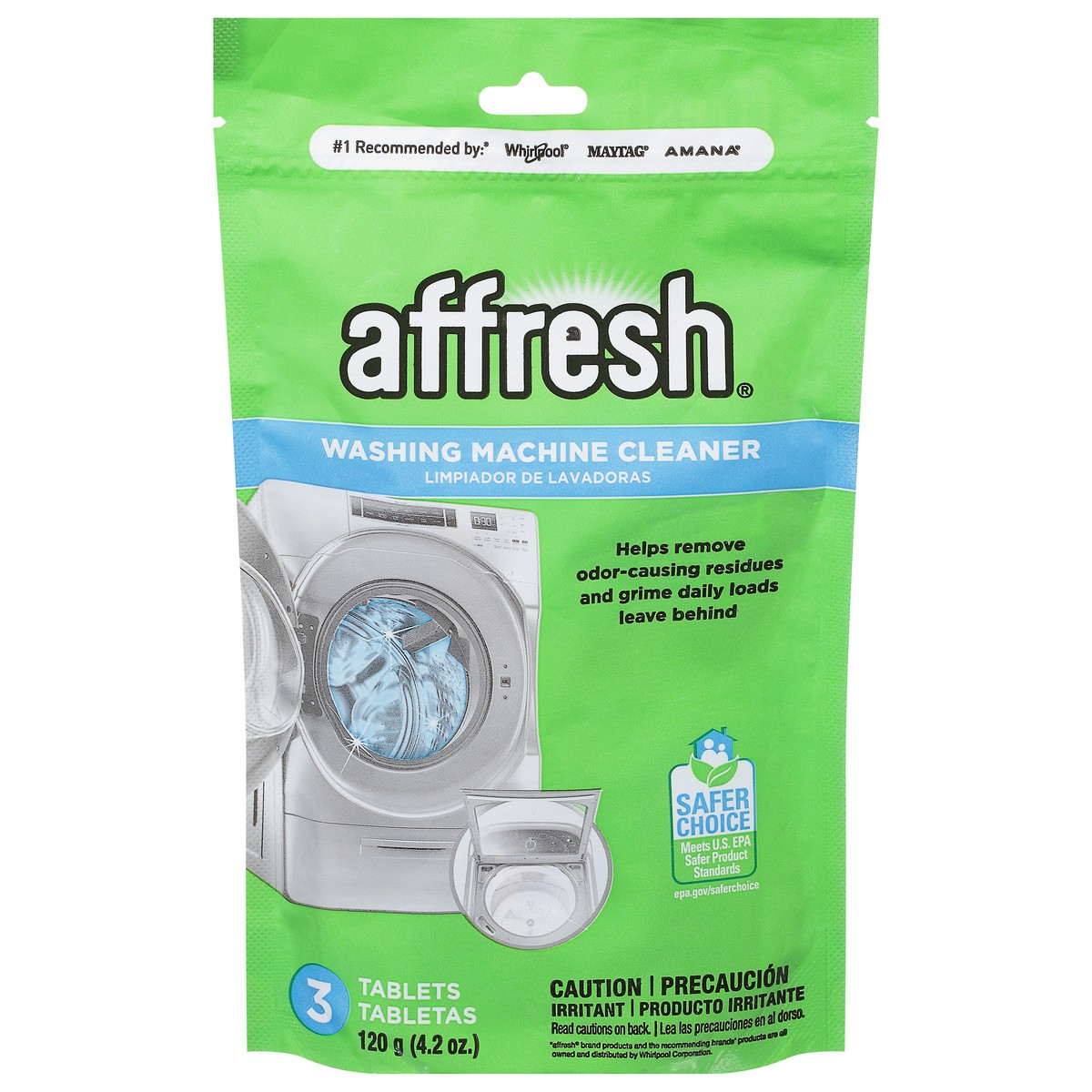 slide 1 of 9, Affresh Washing Machine Cleaner 3 Tablets, 3 ct