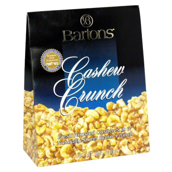 slide 1 of 1, Barton's Cashew Crunch, 1 ct