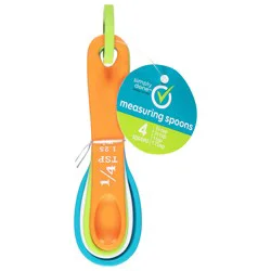 Simply Done Measuring Spoons - 4 Each