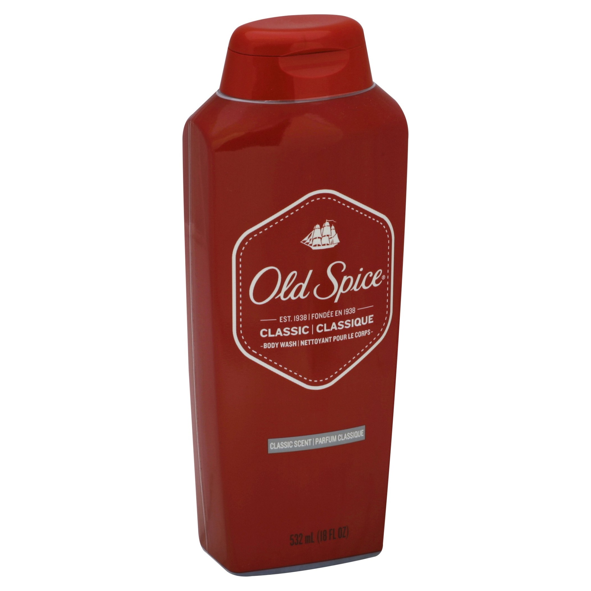 slide 1 of 3, Old Spice Classic Body Wash, 18 fl oz