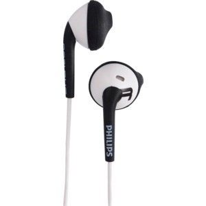 slide 1 of 1, Philips Actionfit Sports In-Ear Headphones, White, 1 ct