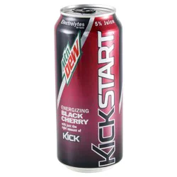 Mountain Dew Kickstart Black Cherry