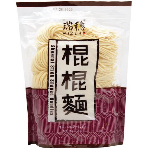 slide 1 of 1, Mizuho Shaanxi Stick Shaped Noodles, 2.2 lb