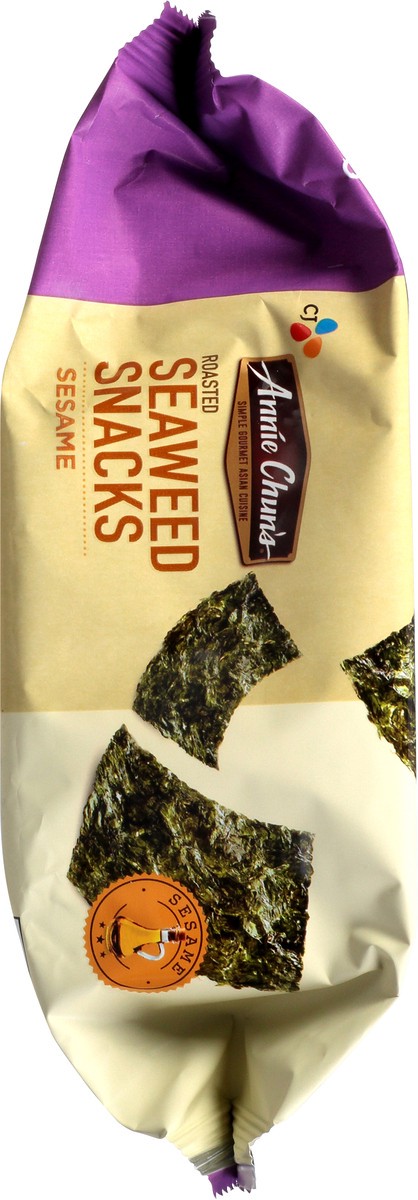 slide 11 of 14, Annie Chun's Organic Sesame Seaweed Snack, 0.35 oz