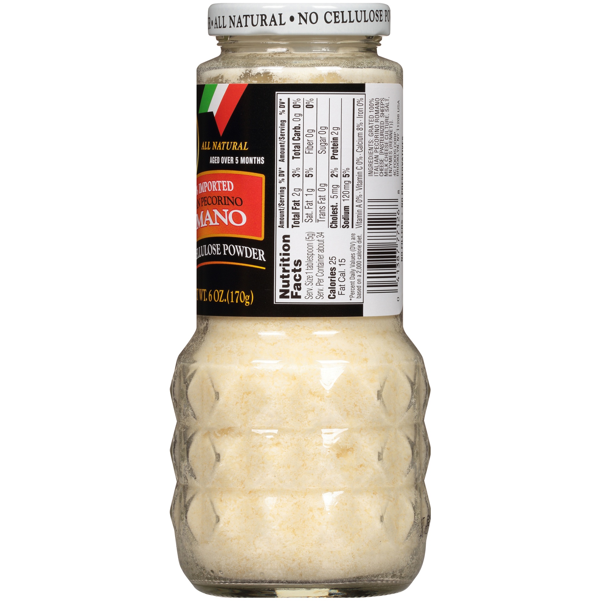 slide 5 of 8, 4C Cheese-Romano Cheese-Regular Jar, 6 oz
