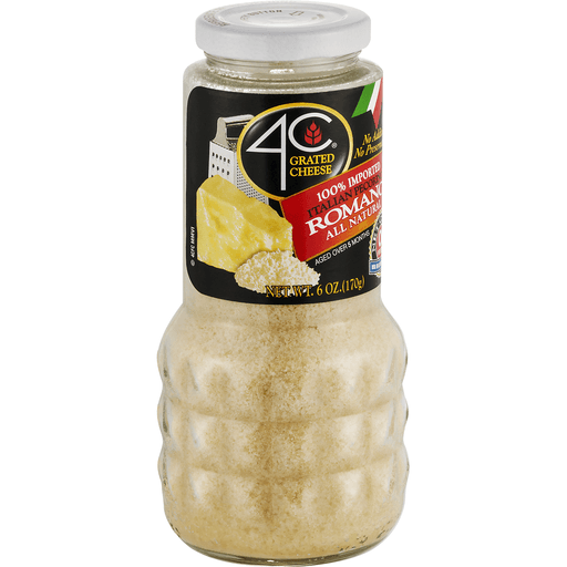 slide 1 of 8, 4C Cheese-Romano Cheese-Regular Jar, 6 oz