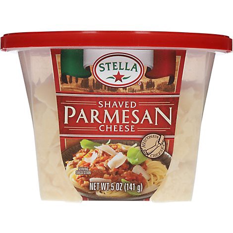 slide 1 of 1, Stella Cheese Parmesan Freshly Shaved - 5 Oz, 5 oz