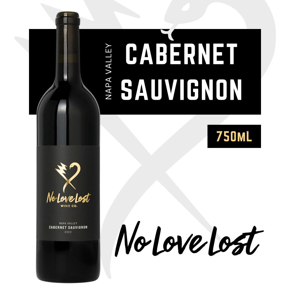 slide 3 of 3, No Love Lost Cabernet Sauvignon Napa Valley Red Wine, 750 ml