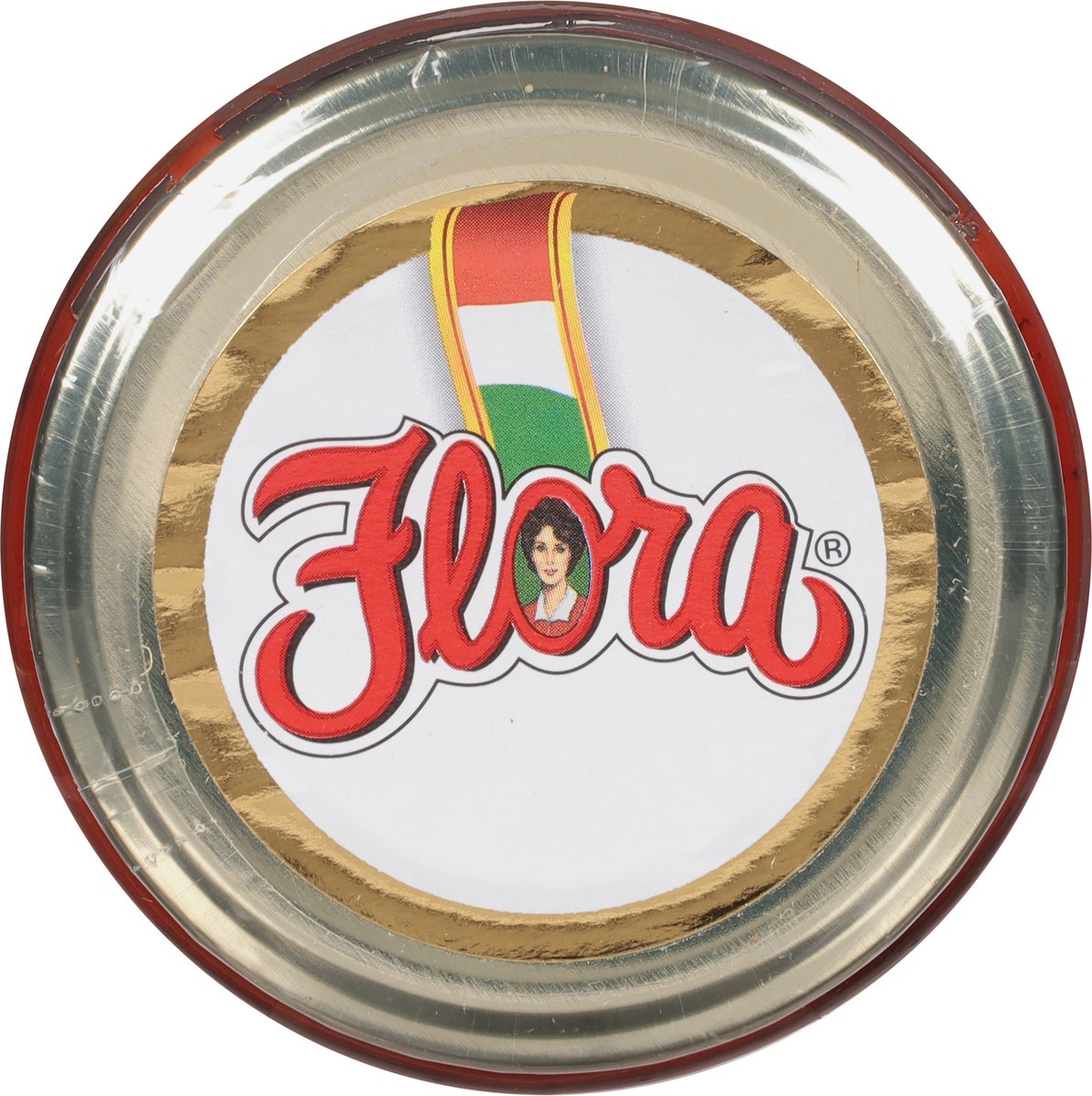 slide 6 of 13, Flora Roasted Red Peppers, 12 oz