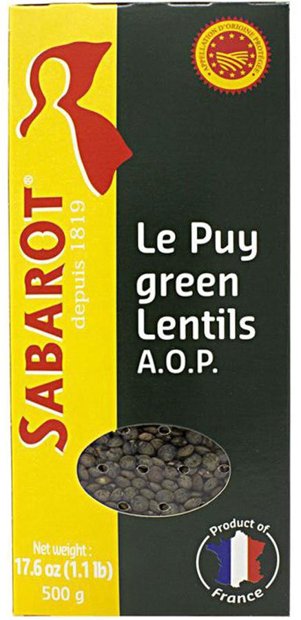 slide 1 of 1, Sabarot Le Puy Green Lentils, 17.6 oz