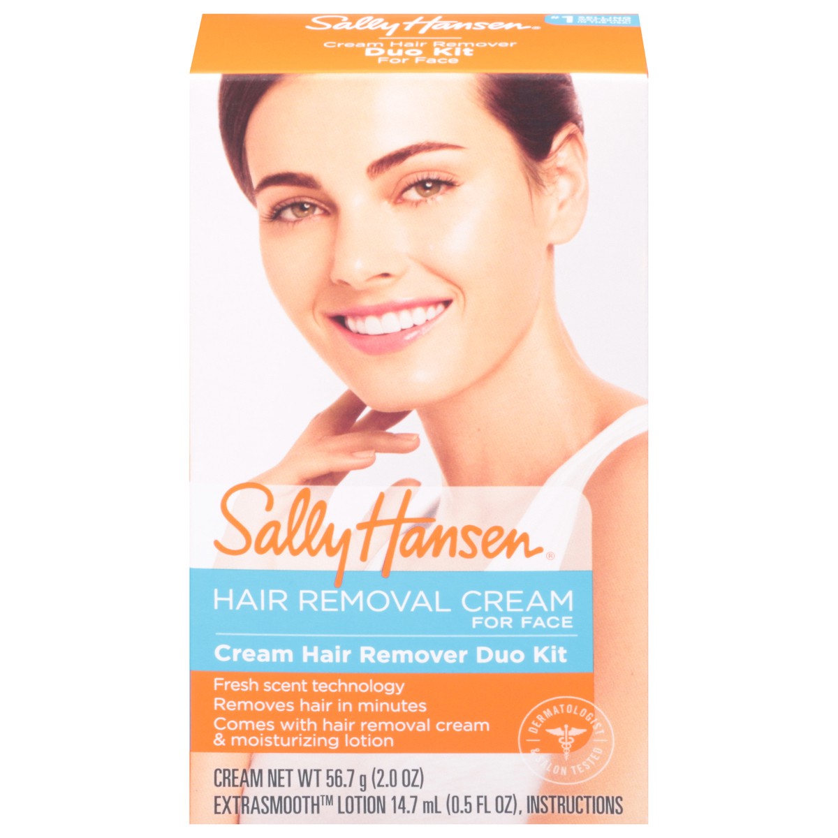 slide 5 of 12, Sally Hansen Cream Hair Remover Duo Kit 1 ea, 1 ea