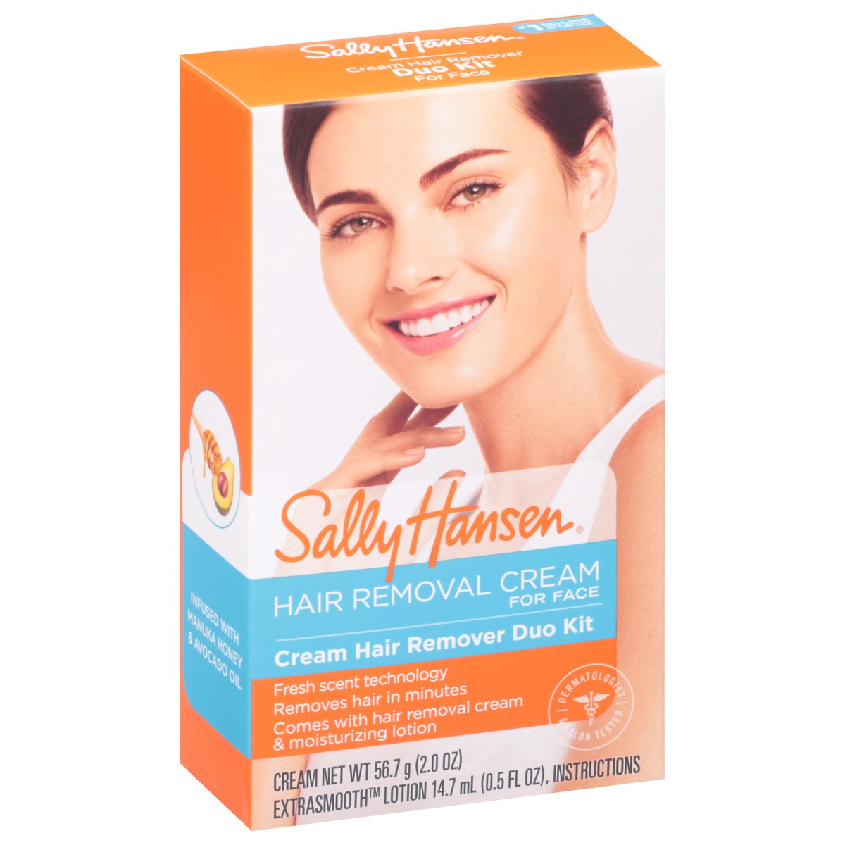 slide 6 of 12, Sally Hansen Cream Hair Remover Duo Kit 1 ea, 1 ea