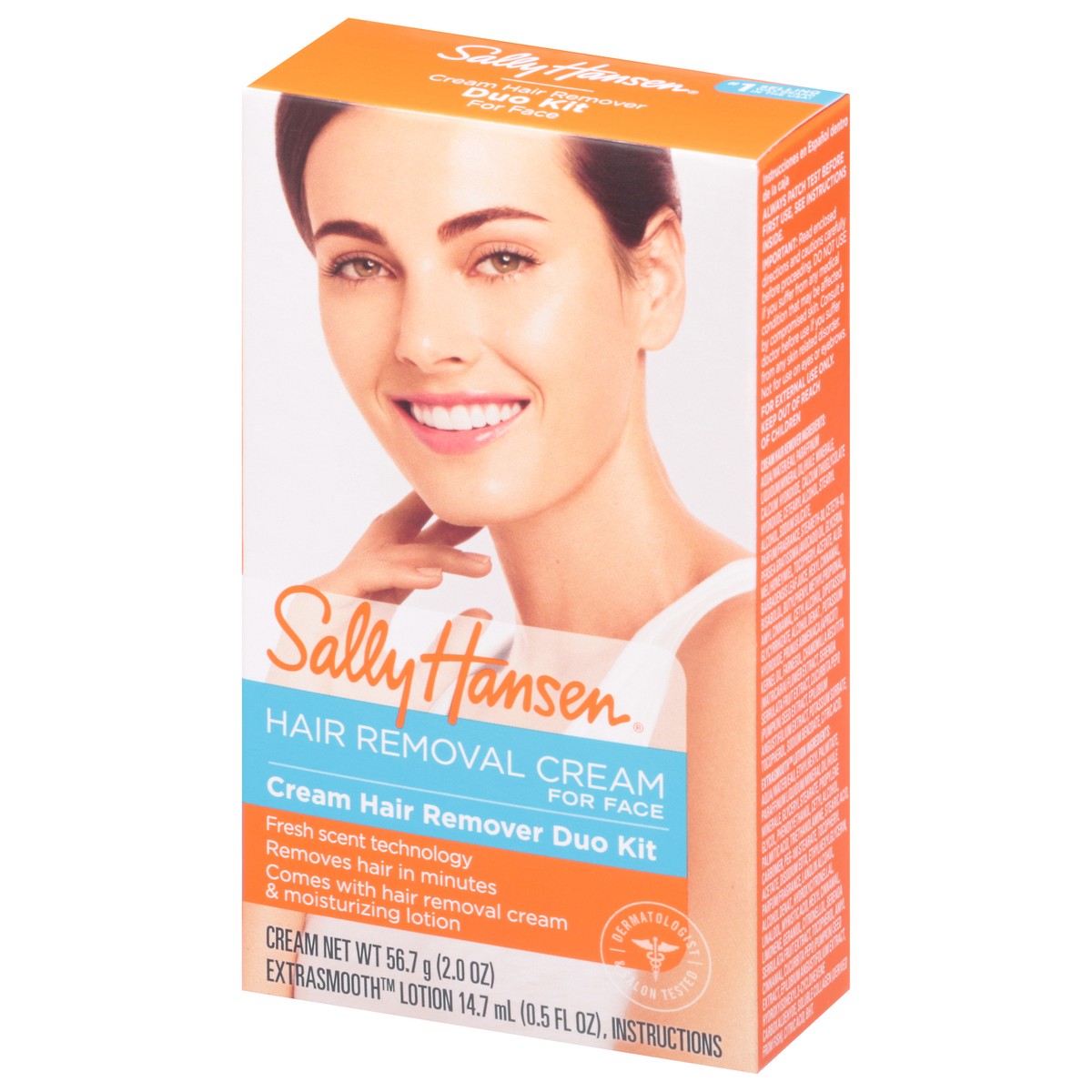 slide 7 of 12, Sally Hansen Cream Hair Remover Duo Kit 1 ea, 1 ea