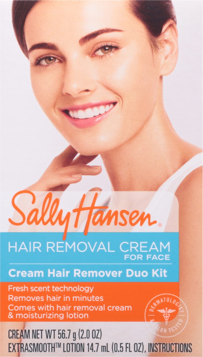 slide 11 of 12, Sally Hansen Cream Hair Remover Duo Kit 1 ea, 1 ea