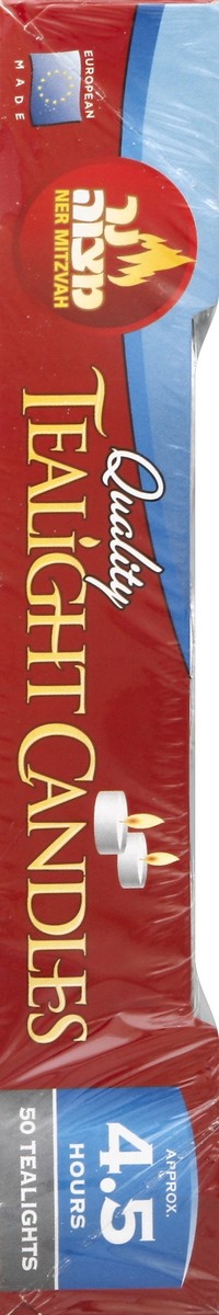 slide 5 of 5, Ner Mitzvah Candles- 50 ct, 50 ct