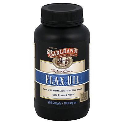 slide 1 of 2, Barlean's Flax Oil 250 ea, 250 ct