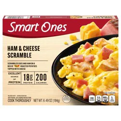 Smart Ones Ham & Cheese Scramble Frozen Meal, 6.49 oz Box