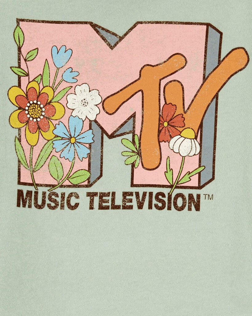 slide 2 of 2, Oshkosh Kid MTV Graphic Tee Green 8, 1 ct
