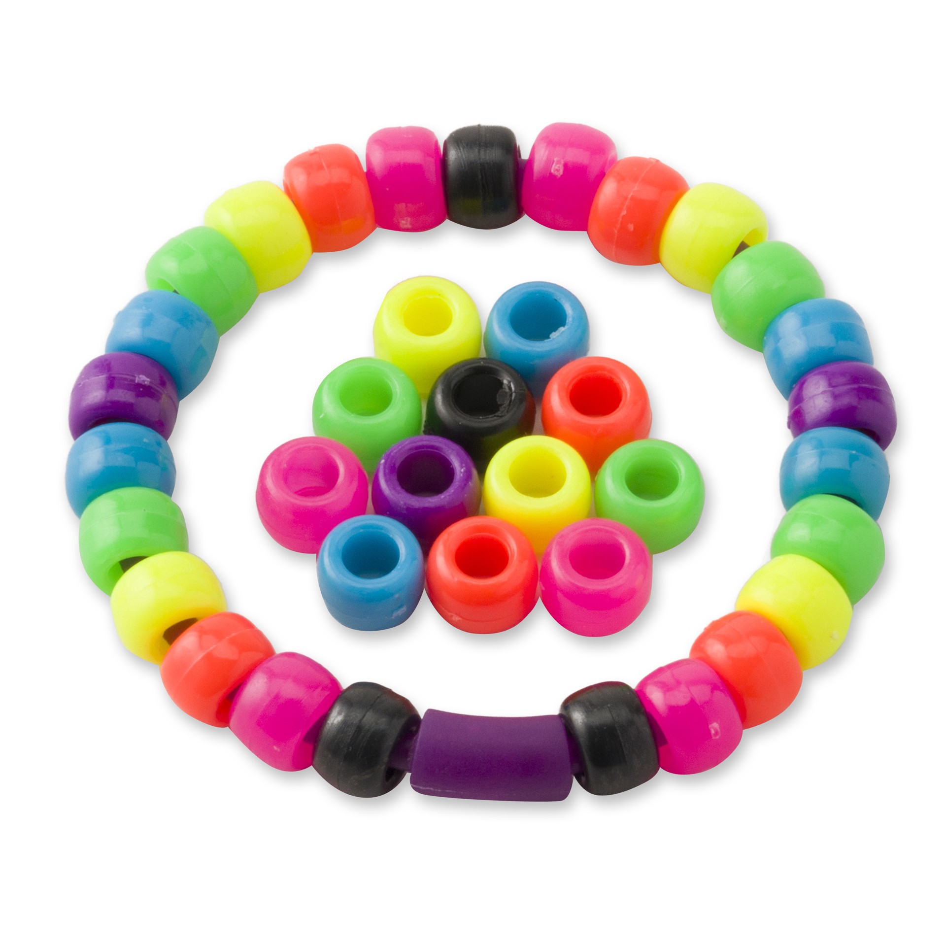 slide 4 of 4, 9mm Bright Pony Beads By Creatology, 9 mm