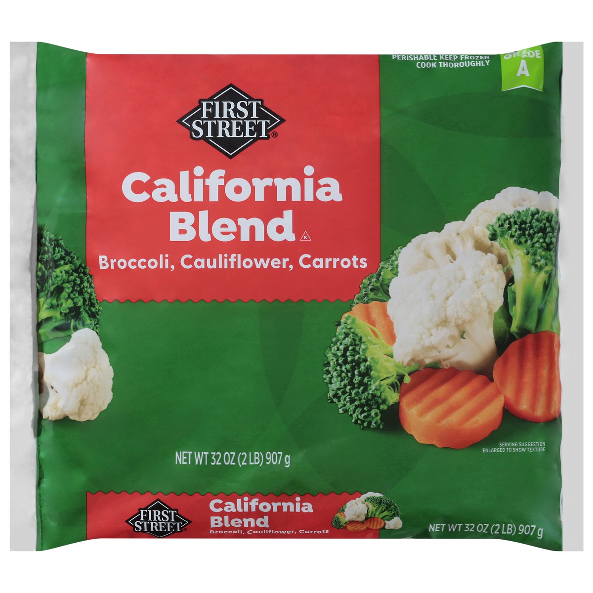 slide 7 of 14, First Street California Blend Vegetables, 2 lb