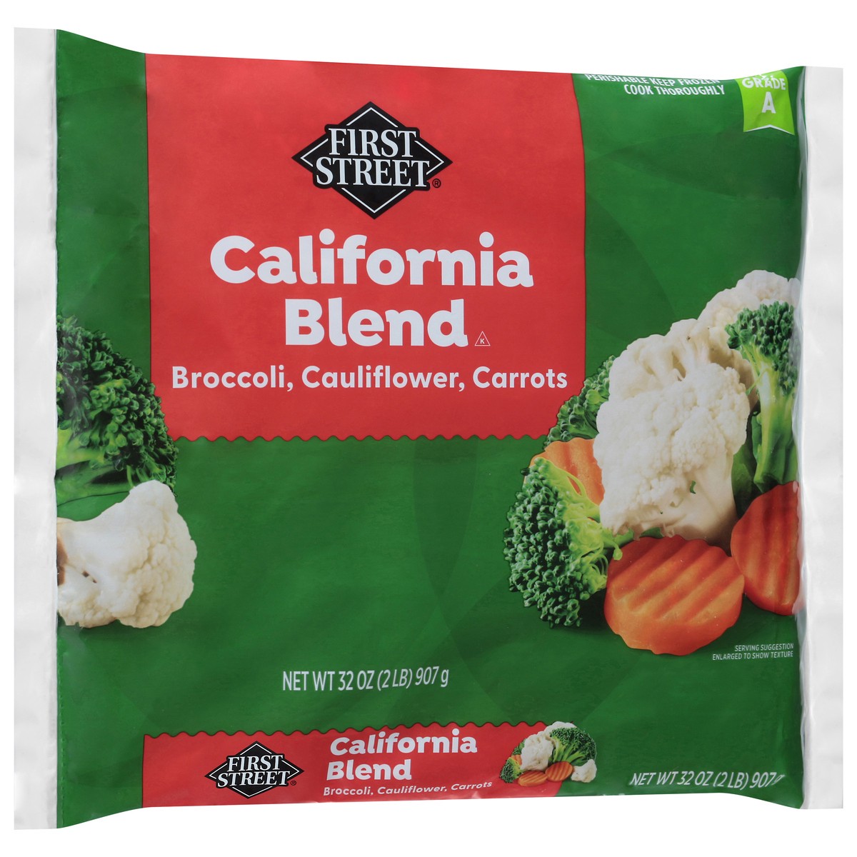 slide 3 of 14, First Street California Blend Vegetables, 2 lb