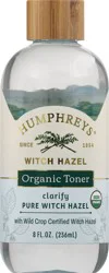 Humphrey's Clarify Pure Witch Hazel Organic Toner 8 oz