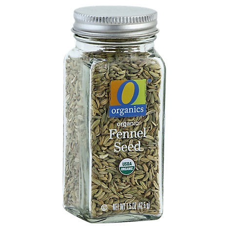 slide 1 of 1, O Organics Organic Fennel Seed, 1.5 oz