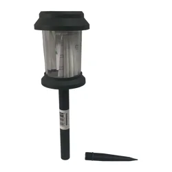 ROOM & RETREAT RR Solar Power LED Filament Pathway Light, 16.61 Inch