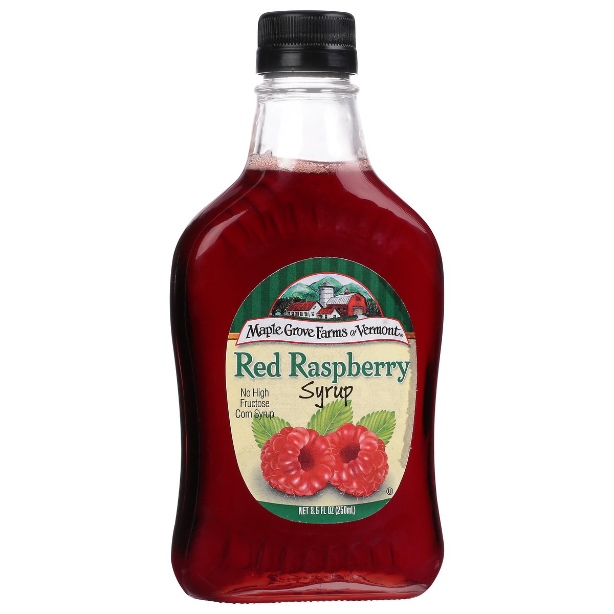 slide 2 of 9, Maple Grove Farms of Vermont Red Raspberry Syrup 8.5 fl oz, 8.5 fl oz