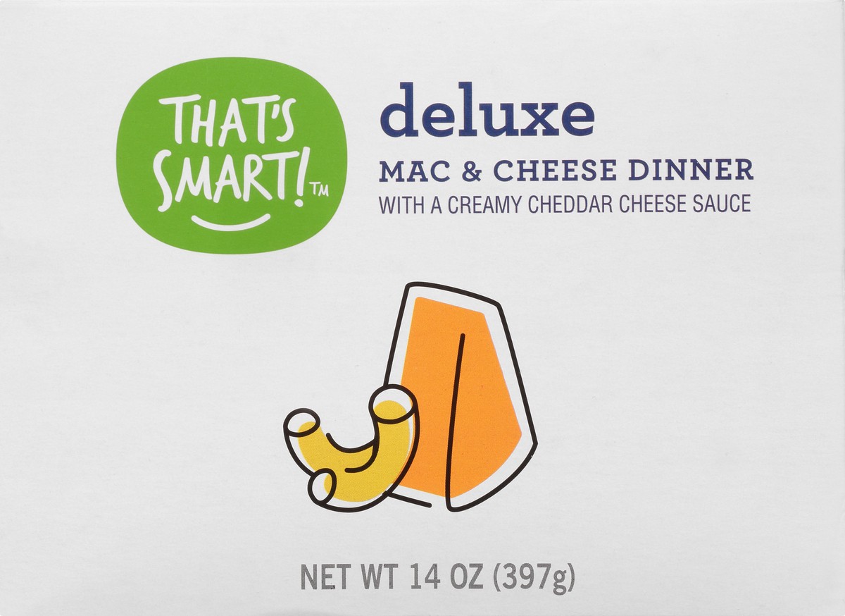 slide 9 of 13, That's Smart! Thats Smart Deluxe Mac And Cheese, 14 oz