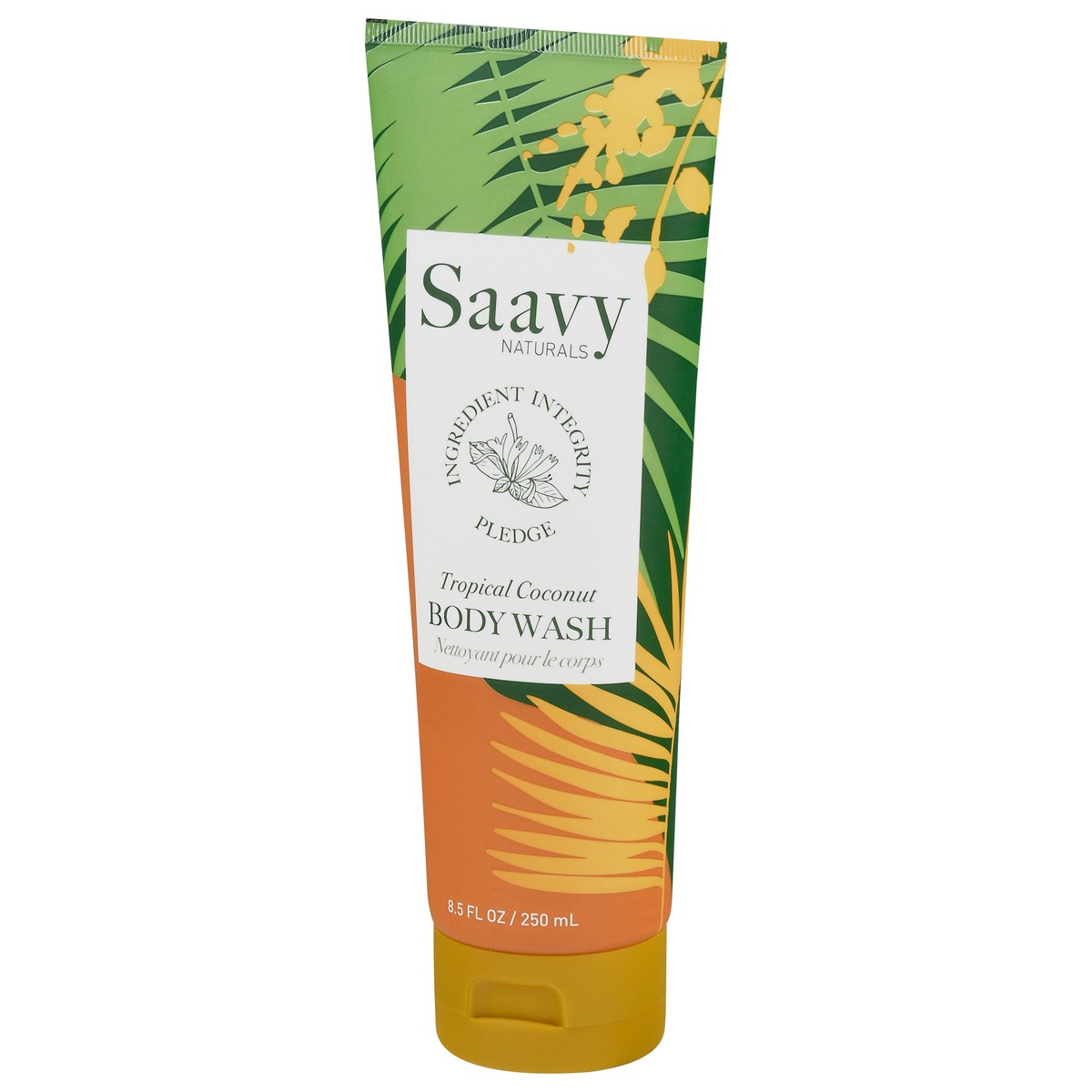slide 12 of 12, Saavy Naturals Wash Body Tropical Coconu, 1 ct