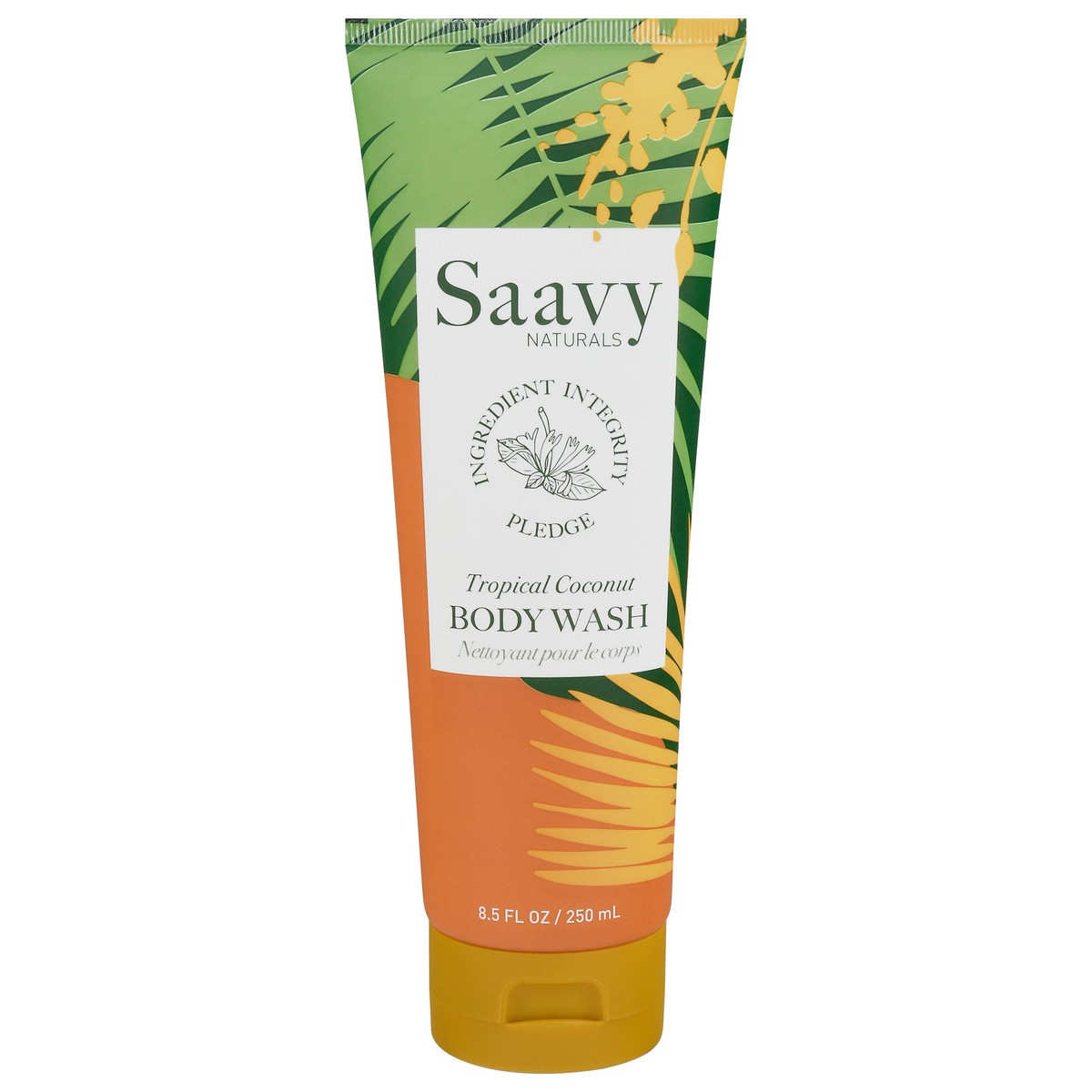slide 10 of 12, Saavy Naturals Wash Body Tropical Coconu, 1 ct
