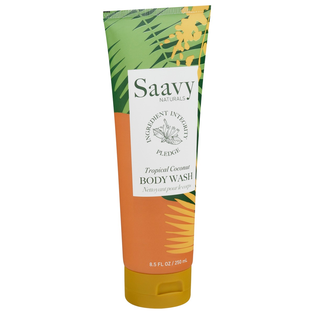 slide 8 of 12, Saavy Naturals Wash Body Tropical Coconu, 1 ct