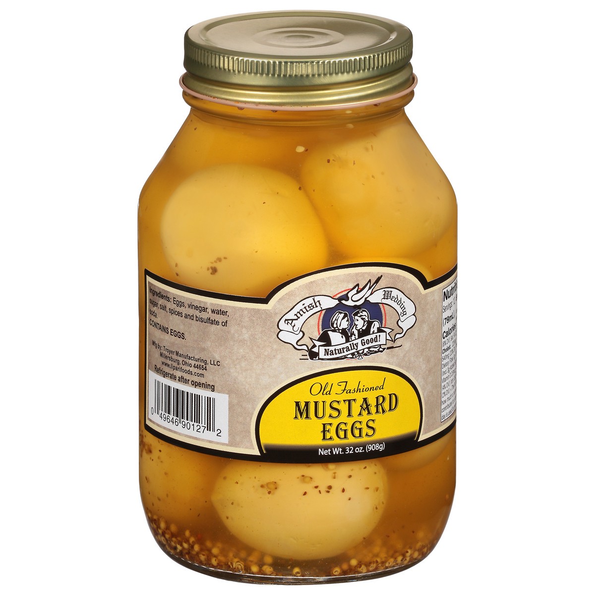 slide 4 of 9, Amish Wedding Old Fashioned Mustard Eggs 32 oz, 32 oz