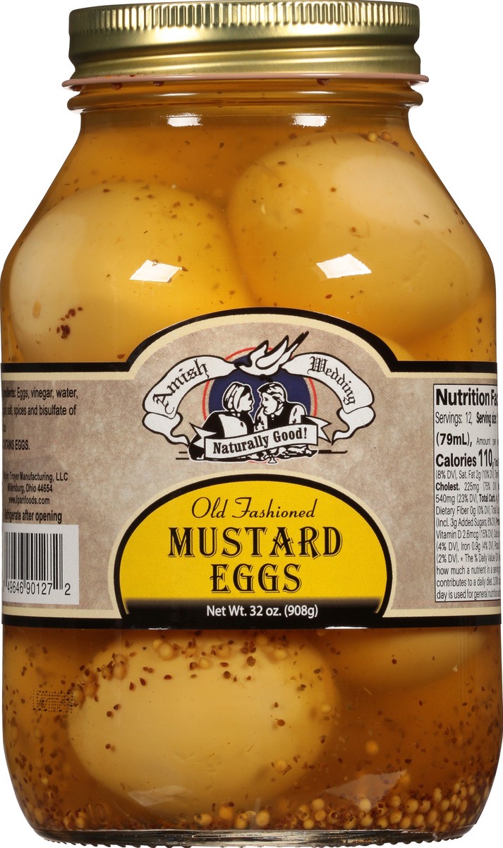 slide 5 of 9, Amish Wedding Old Fashioned Mustard Eggs 32 oz, 32 oz