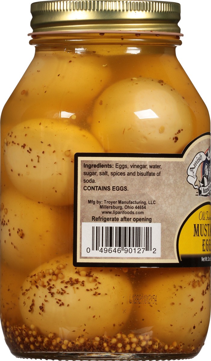 slide 9 of 9, Amish Wedding Old Fashioned Mustard Eggs 32 oz, 32 oz