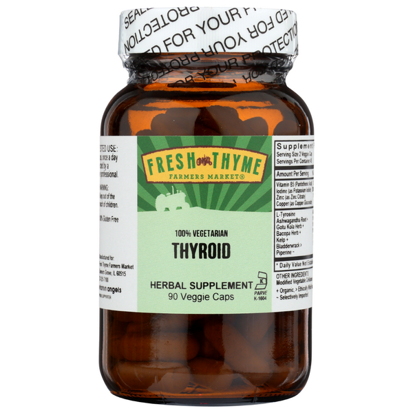 slide 1 of 1, Fresh Thyme Thyroid 90 Cap, 90 ct