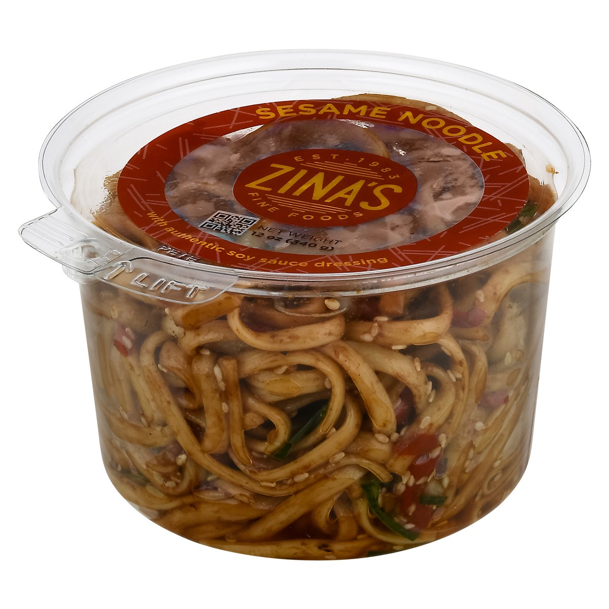 slide 4 of 14, Zina's sesame noodle salad, 12 oz