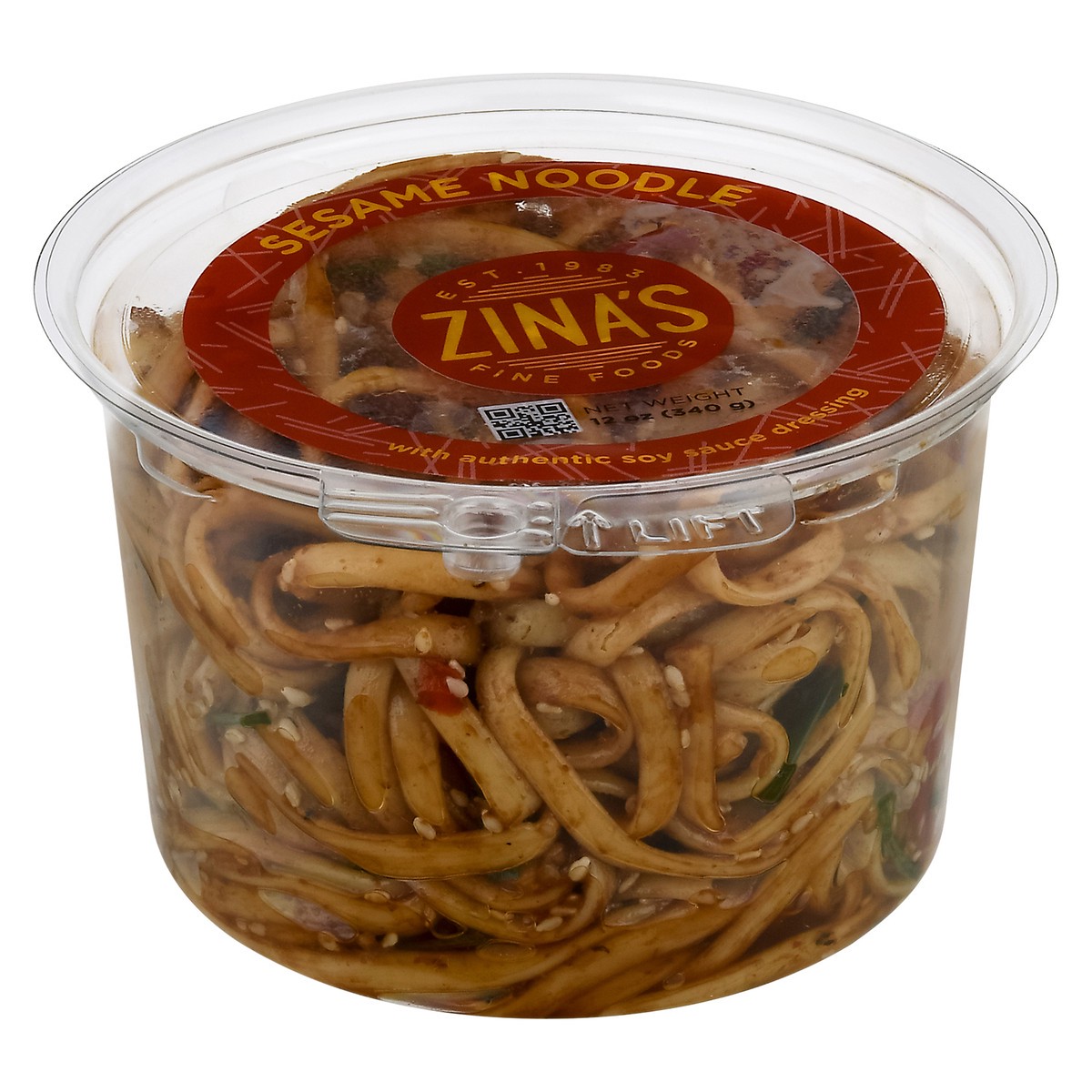 slide 7 of 14, Zina's sesame noodle salad, 12 oz